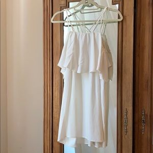 Amanda Uprichard White Silk Dress